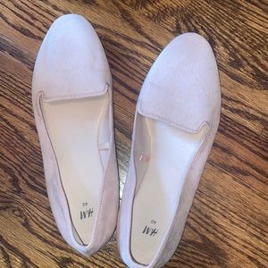 Pastel pink H&M flats